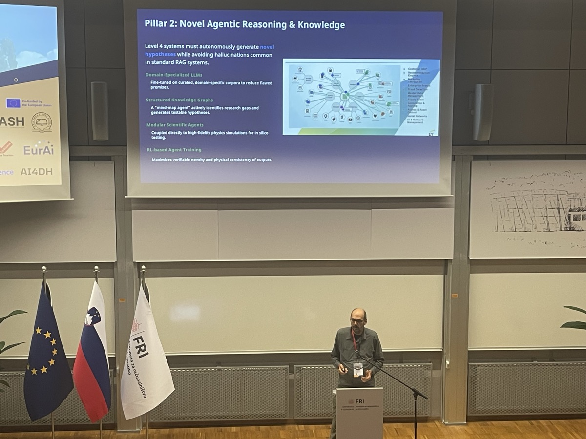 Enrique Zueco at AI for Science conference